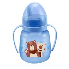 Copo Petita C/Válvula + Alça Color Azul 240ml