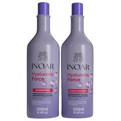 Kit Inoar Shampoo 500ml + Condicionador 500ml Hyaluronic Force