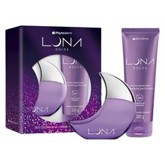 Kit Phytoderm Deo Colônia 50ml + Creme Acetinado 200g Luna Dolce