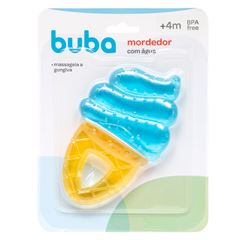 Mordedor Buba C/Água Sorvete Azul