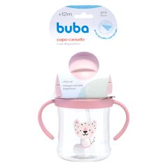 Copo Buba C/Dispositivo Canudo Oncinha