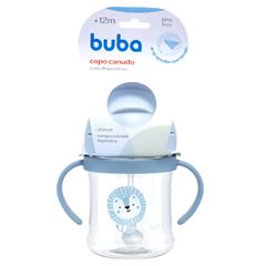 Copo Buba C/Dispositivo Canudo Leãozinho