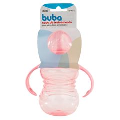 Copo de Treinamento Buba C/Alça Removível Rosa
