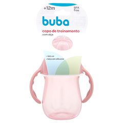 Copo de Treinamento Buba C/Alça Rosa