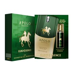 Kit Euroessence Deo Colônia + Deo Parfum Apolo 115ml
