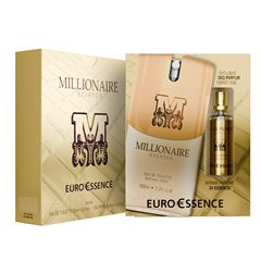Kit Euroessence Deo Colônia + Deo Parfum Millionaire 115ml