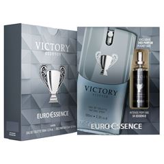 Kit Euroessence Deo Colônia + Deo Parfum Victory 115ml