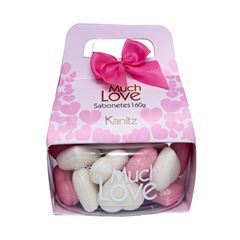 Sabonete Kanitz Much Love Mini Coração Pink 160g