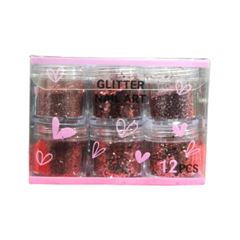 Glitter Para Decorac?o de Unhas Dafu DF7-GT6910-3 C/12un