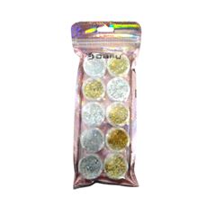 Glitter Para Decorac?o de Unhas Dafu DF7-GT3407-1 C/12un