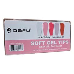 Unha Postica Dafu Soft Gel Tips C/480un DF66-UP0904-2