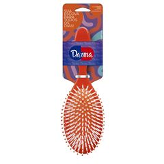 Escova Darma Bel Belline Laranja Oval Média Resina