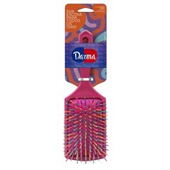 Escova Darma Bel Belline Hotpink Retangular Média Resina