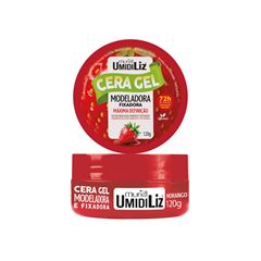 Cera Gel Muriel Umidiliz Modeladora e Fixadora Morango 120g