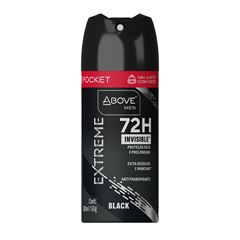 Desodorante Aerosol Above Pocket Extreme Black 100ml