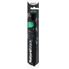 Escova Dental Powerdent Natural Black