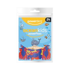 Fio Dental Powerdent Ocean Kids Power Floss C/24un