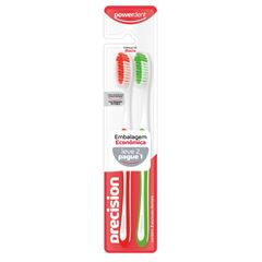 Escova Dental Powerdent Precision Macia Leve 2 Pague 1