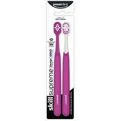 Escova Dental Powerdent Skill Supreme C/2un
