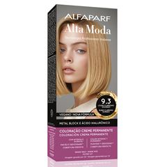 Coloração Alta Moda 9.3 Louro Claro Dourado 150g