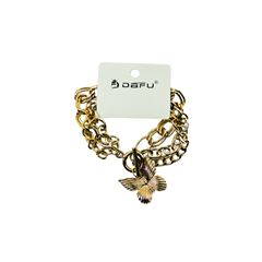 Pulseira de Metal Dourado DF505-PL3105-1