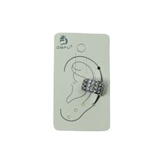Brinco de Metal Comum Prata C/3 Pares DF501-BR2132-29