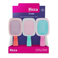 Display Box Escova Ricca Flex Go Mini