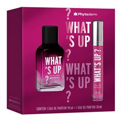 Kit Phytoderm Perfume Whats Up 95ml + 30ml