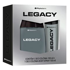 Kit Phytoderm Legacy 100ml + Body Spray 120ml