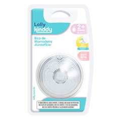 Bico Para Mamadeira Lolly Kinddy AureaFlow Masculino