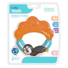Mordedor Lolly Kinddy Agua Pinguim