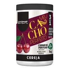 Creme de Pentear Gota Dourada Cachos Perfeitos Cereja 1kg