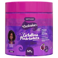 Gelatina Soft Hair Glitter Uva 520g