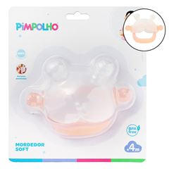 Mordedor Pimpolho Silicone Rosa