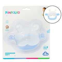 Mordedor Pimpolho Silicone Azul