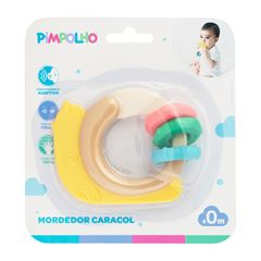 Mordedor Pimpolho Silicone Amarelo