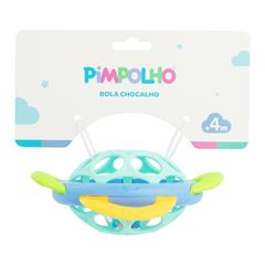 Chocalho Pimpolho Bola Unissex Azul