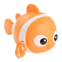 Brinquedo Pimpolho Dar Corda Peixe Palhaco Laranja