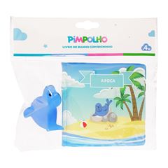 Livro de Banho Pimpolho Azul/Foca