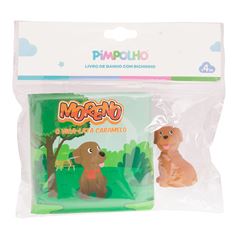 Livro de Banho Pimpolho Cachorro Verde