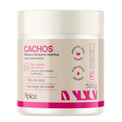 Mascara Ápice Cachos Hidratante Nutritiva 500g