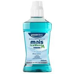 Antisseptico Bucal Powerdent Sem Alcool Ice Menta 250ml