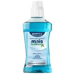 Antisseptico Bucal Powerdent C/Alcool Ice Menta 350ml