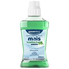 Antisseptico Bucal Powerdent Sem Alcool Ice Hortela 250ml