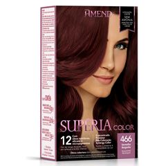 Coloracao Amend Superia 466 Vermelho Borgonha