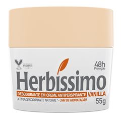 Desodorante em Creme Herbissimo Vanila 55g
