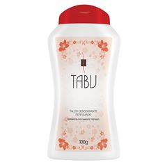 Talco Desodorante Tabu 100g