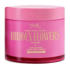 Hidratante Skelt Body Cream Hidden Flowers 200g