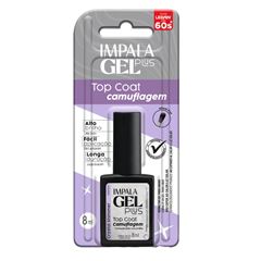 Top Coat Impala Gel Plus Crystal Shimmer