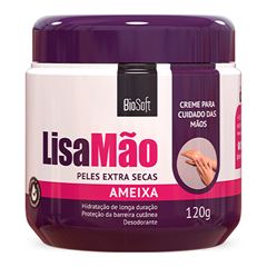 Creme Hidratante Bio Soft Lisa Pé Ácido Hialurônico 120gr